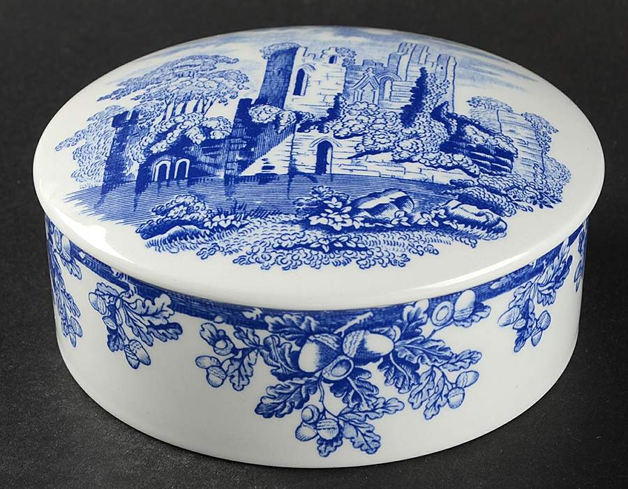 Regency Collection Round Box & Lid by Spode-1