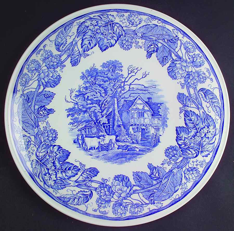 Victorian Collection Cake Plate by Spode-1