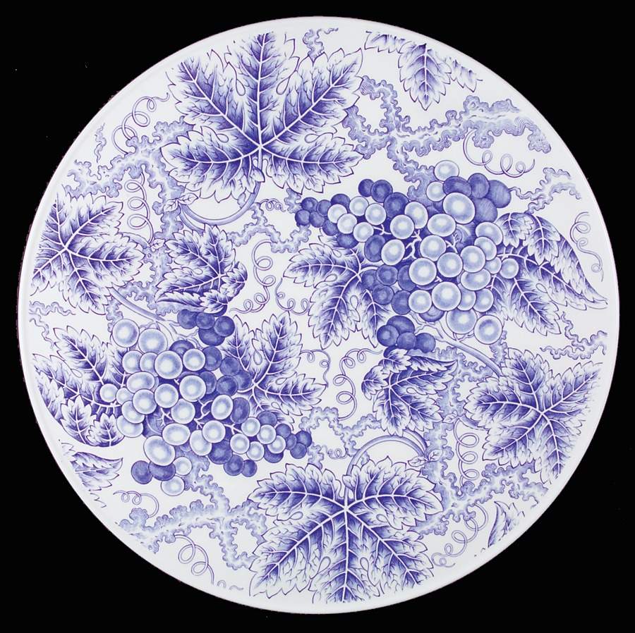 Grapes Cake Plate by Spode-1