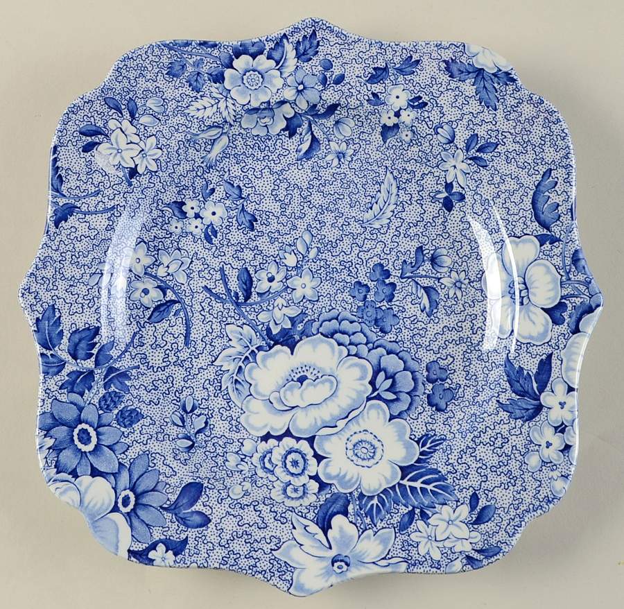 Primula Square Luncheon Plate by Spode-1