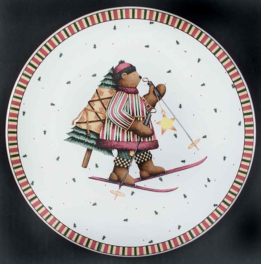 Sledding Characters Trivet by Sakura-1