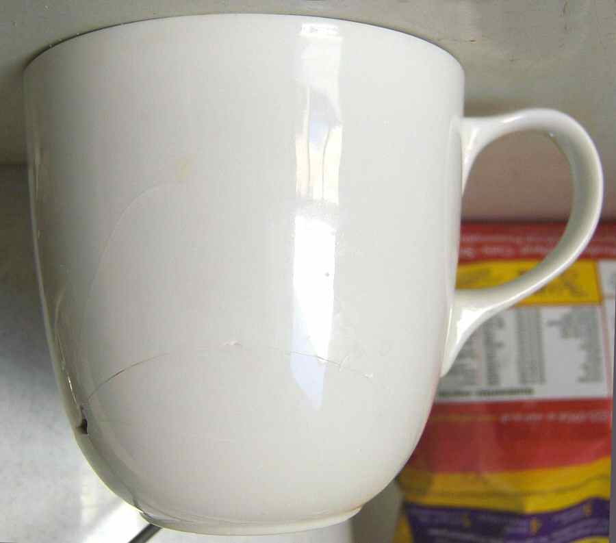 Forma White Mug by Schmid-1