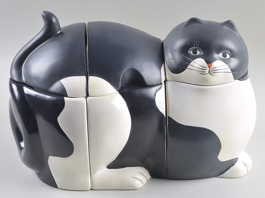 Cat Collection Figural Canister - Set of 3 by Sakura-1