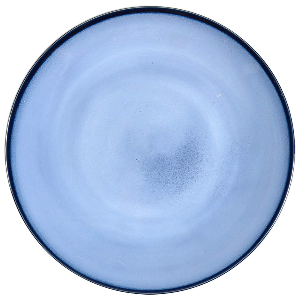 Nova Blue Dinner Plate by Sango-1