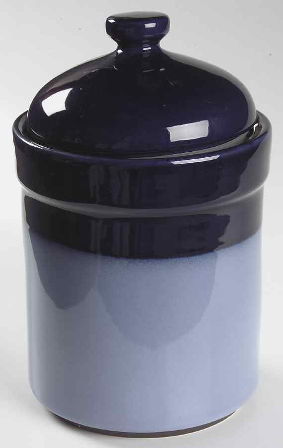 Nova Blue Extra Large Canister & Lid with Seal Ring by Sango-1
