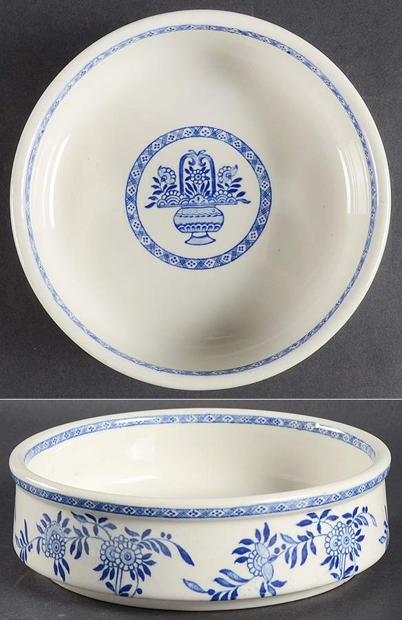 STR42 7" Round Vegetable Bowl by Sterling China (USA)-1