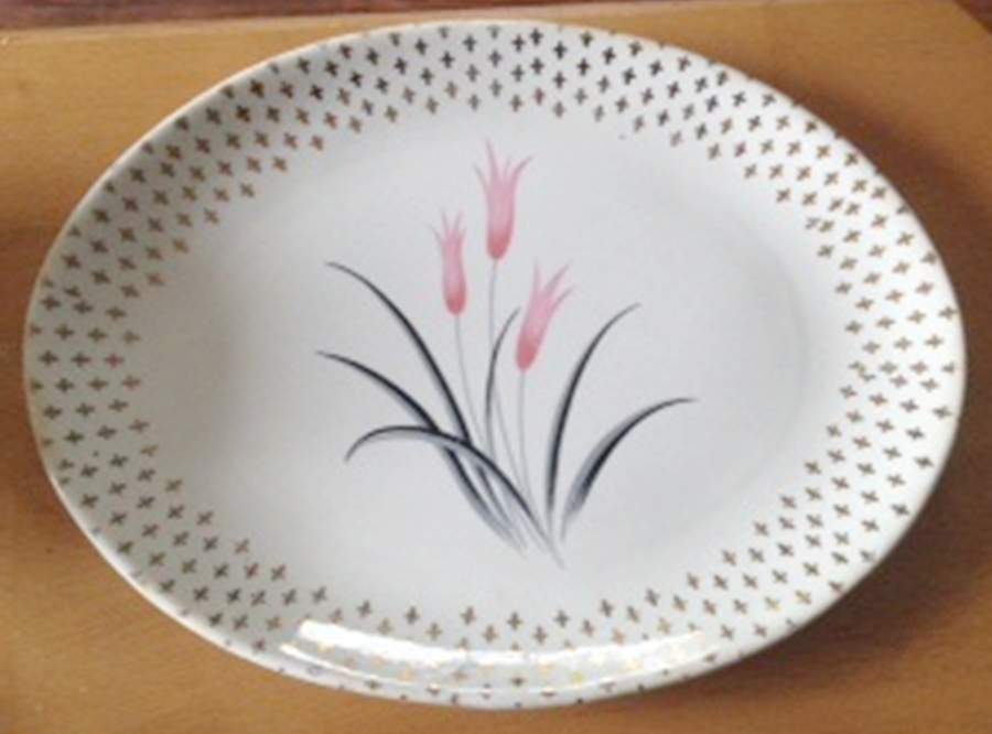 SAB54 12" Oval Serving Platter by Sabin-1