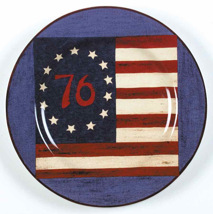 Spirit of The Flag Salad Plate by Sakura-1