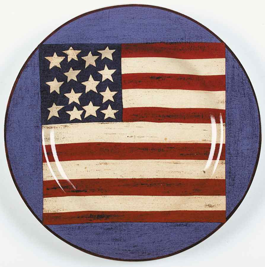 Spirit of The Flag Salad Plate by Sakura-1
