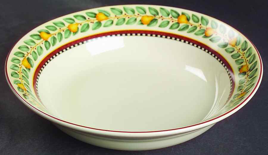 Twelve Days of Christmas (Cream Back) Coupe Soup Bowl by Sakura-1