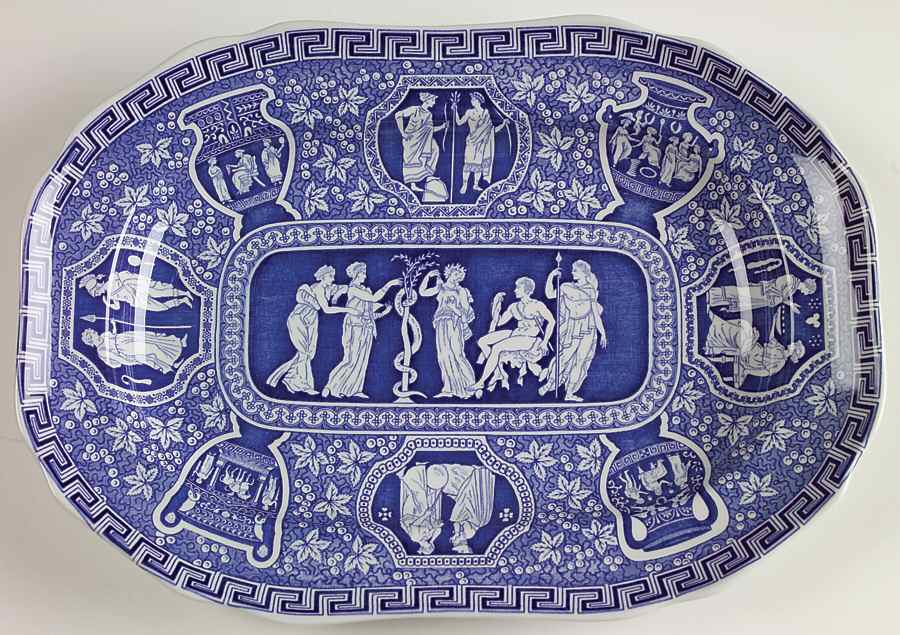 Traditions Series 10" Oval Tray by Spode-1