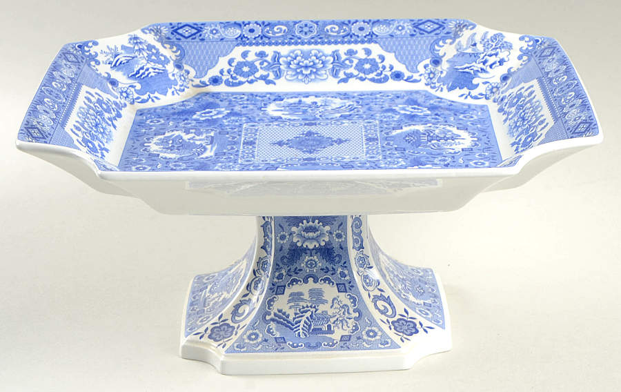 Signature Collection Square Compote (Height X Width) by Spode-1