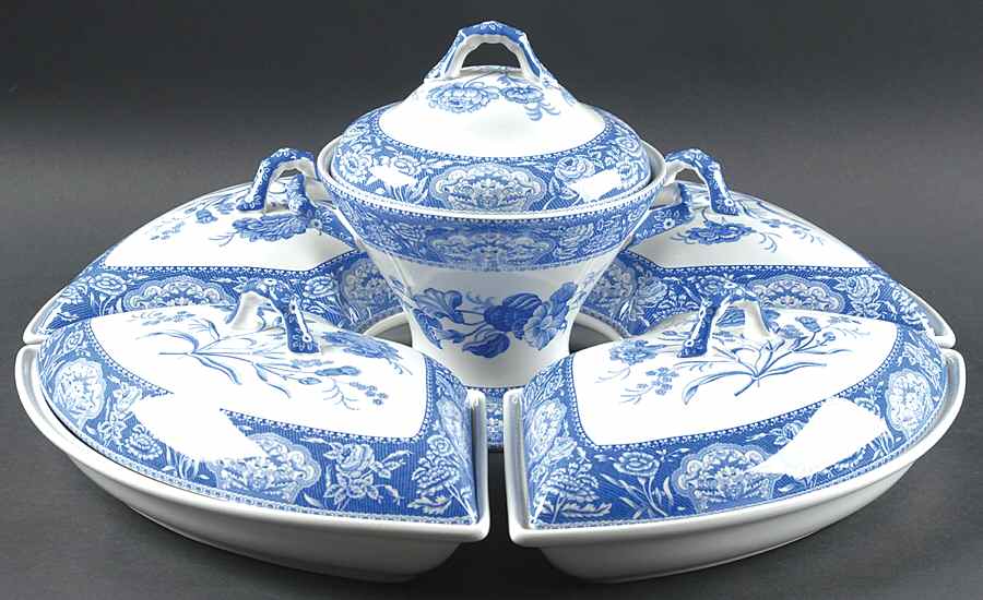 Signature Collection Canterbury Set (Covered Sides and Center) by Spode-1