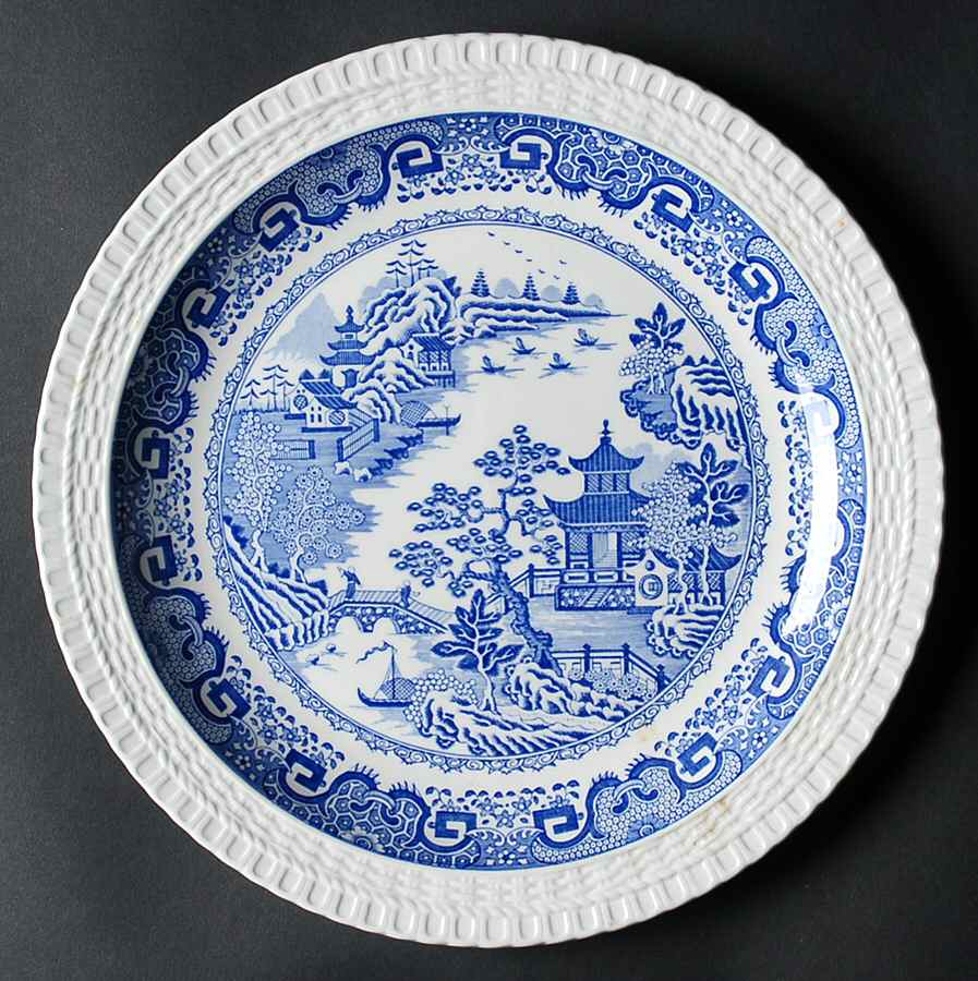 Willow Series (Blue Room) Dinner Plate by Spode-1