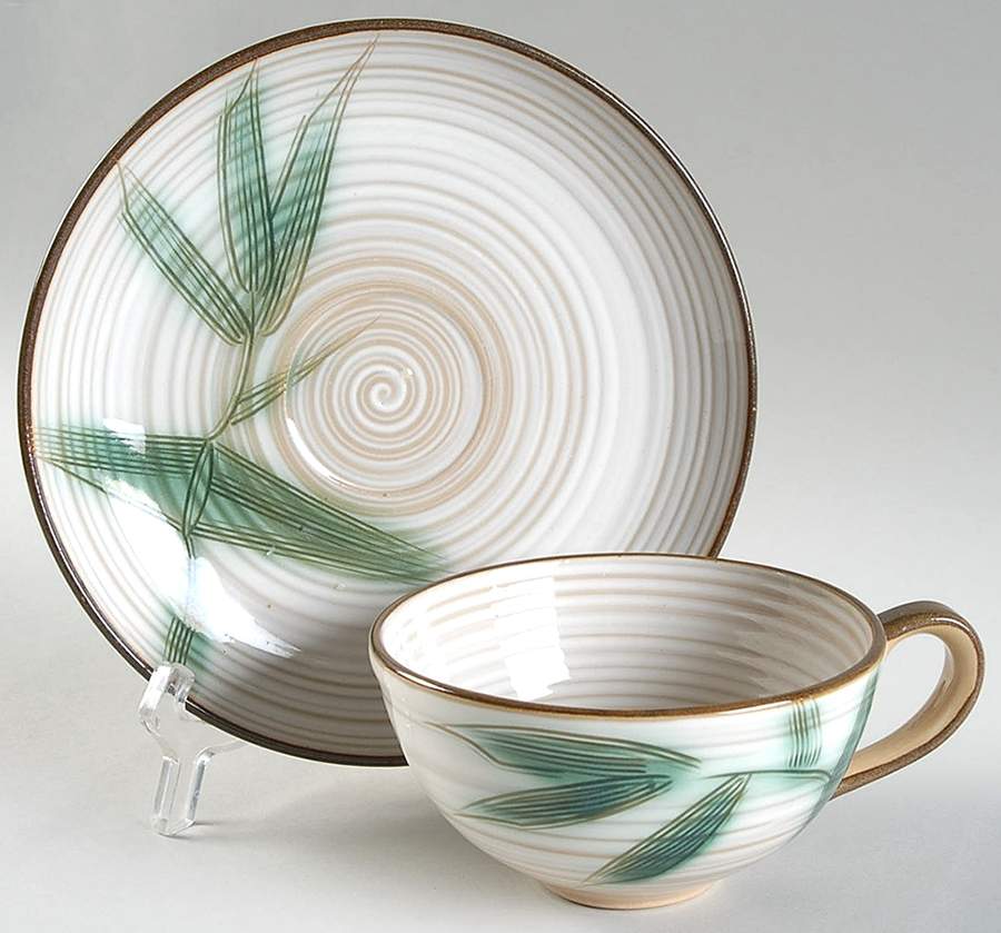 SWO3 Flat Cup & Saucer Set by Showa-1
