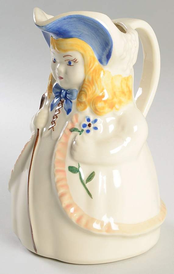 Bo Peep and Little Boy Blue 44 Oz Pitcher by Shawnee-1