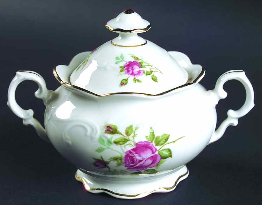 SCH288 Sugar Bowl & Lid by Schumann - Bavaria-1