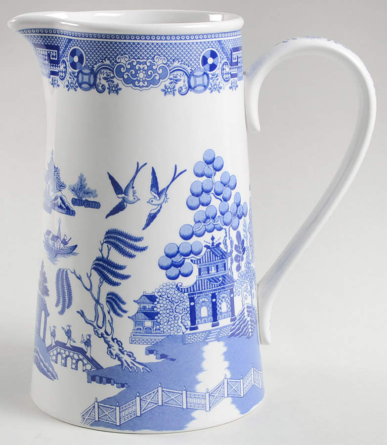 Willow Blue (New, 2002) 56 Oz Pitcher by Spode-1