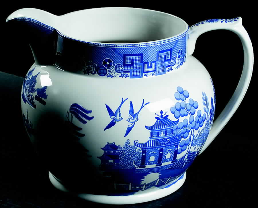 Willow Blue (New, 2002) 240 Oz Dutch Jug by Spode-1