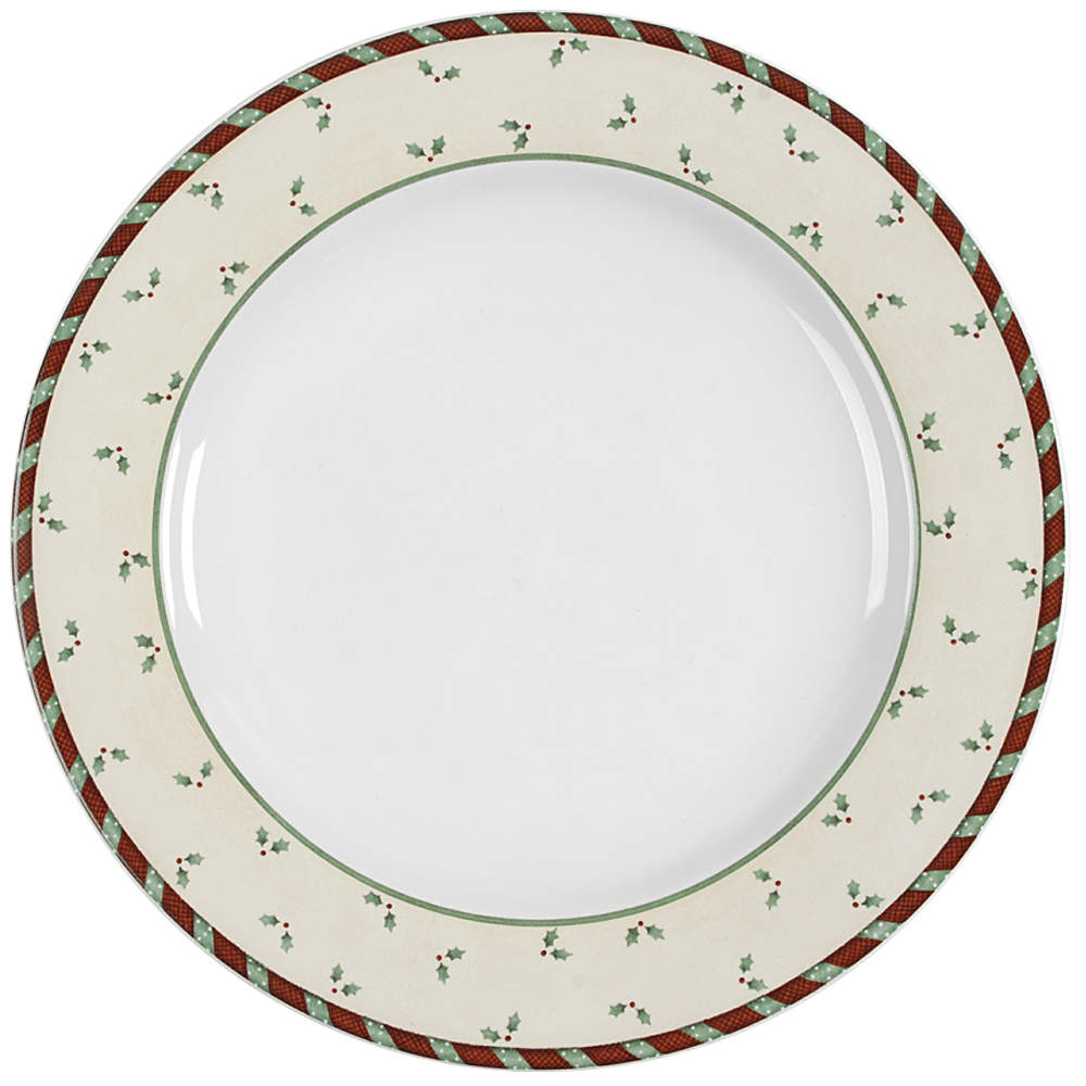 Santa's Spirit Dinner Plate by Sakura-1