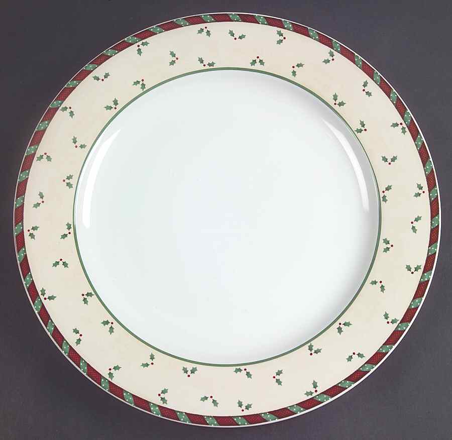 Santa's Spirit 12" Chop Plate (Round Platter) by Sakura-1
