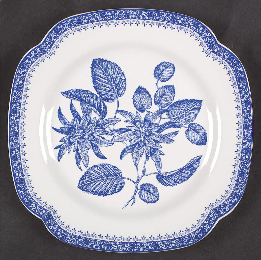 Botanical Collection Square Luncheon Plate by Spode-1