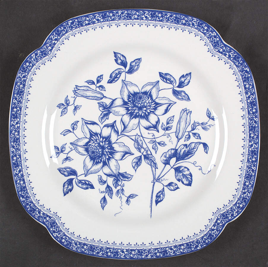 Botanical Collection Square Luncheon Plate by Spode-1