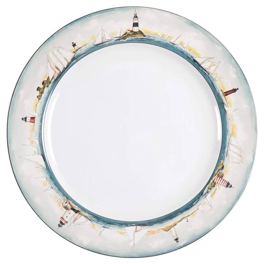 By The Sea (Made In Indonesia) Dinner Plate by Sakura-1