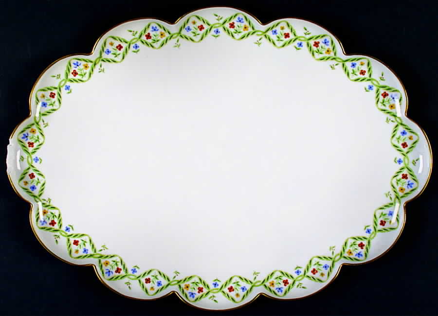 SIZ3 16" Oval Serving Platter by Singer (France)-1