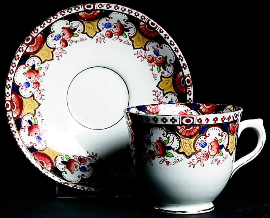8665 Footed Cup & Saucer Set by St Michael-1