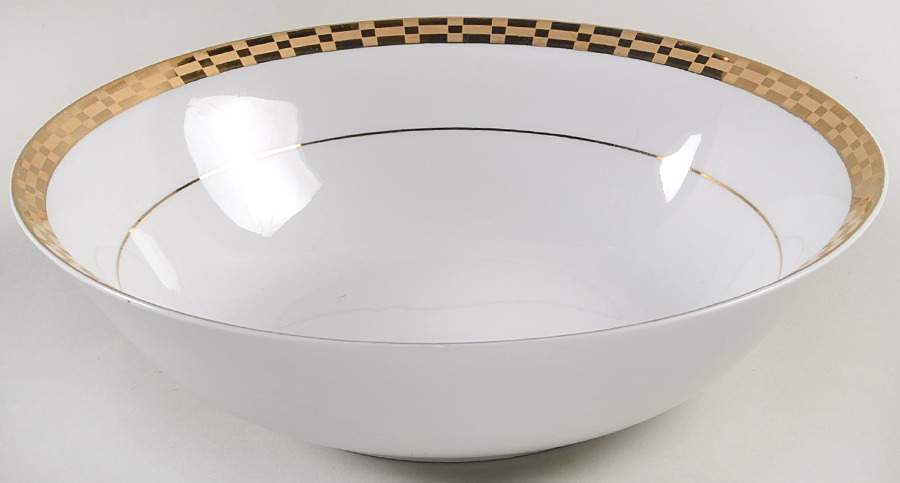 Caroline 9" Round Vegetable Bowl by Sango-1