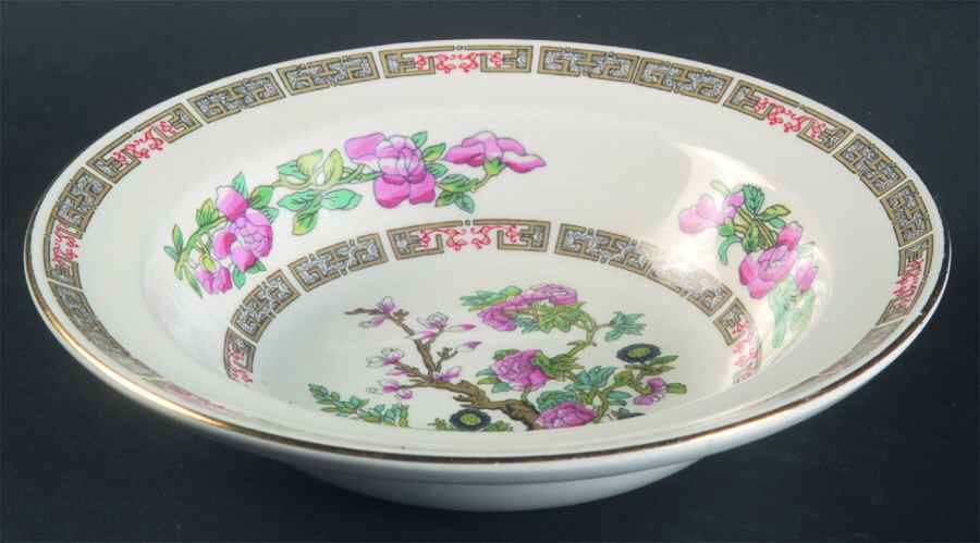 Indian Tree Rim Cereal Bowl by Sampson Bridgwood-1