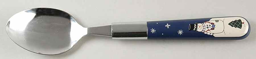 Snow Friends Place/Oval Soup Spoon by St Nicholas Square-1