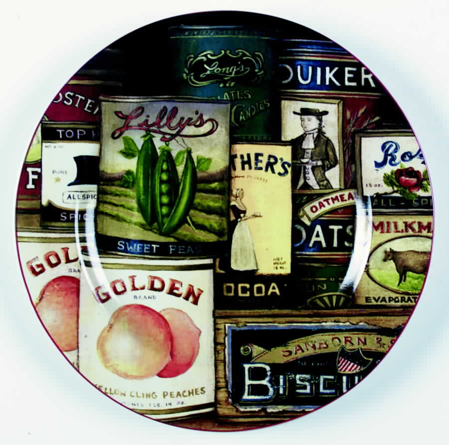 Homestead Pantry Salad Plate by Sakura-1