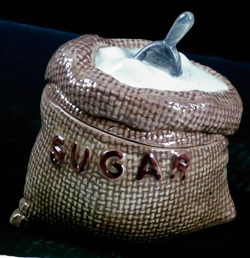 Homestead Pantry Figural Sugar Bowl & Lid by Sakura-1