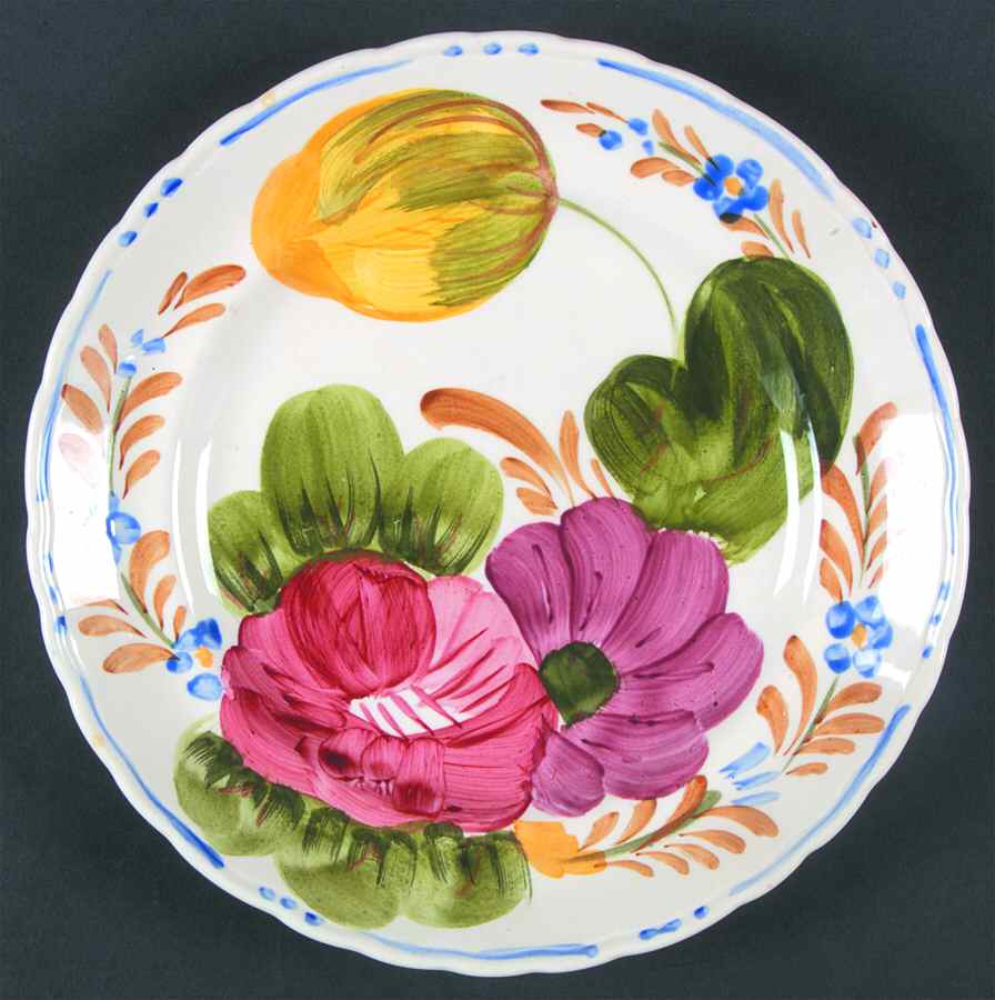 Belle Fiore Salad Plate by Simpsons-1