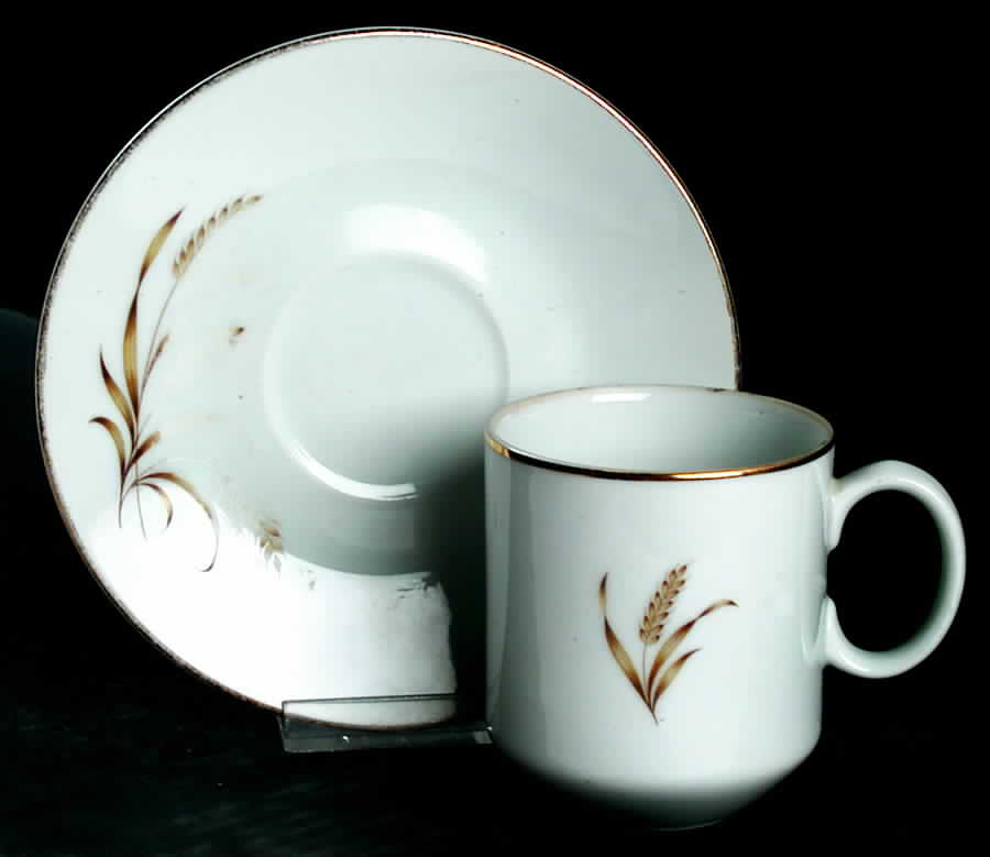 SAB25 (WHITE) Flat Cup & Saucer Set by Sabin-1