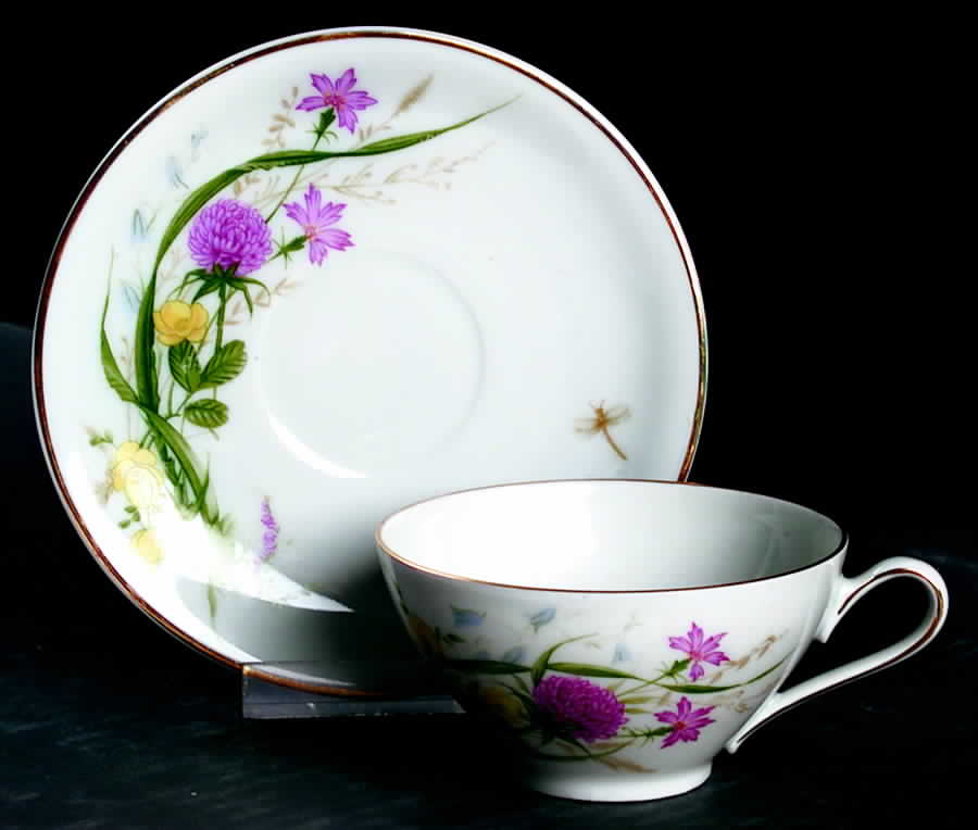 SXO1 Footed Demitasse Cup & Saucer Set by Schlottenhof-1