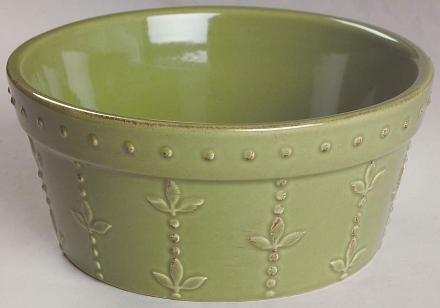 Sorrento Oregano (Green) Small Pet Bowl by Signature-1
