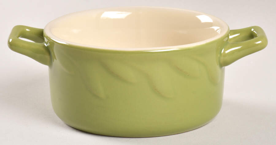 Sorrento Oregano (Green) Individual Casserole No Lid by Signature-1