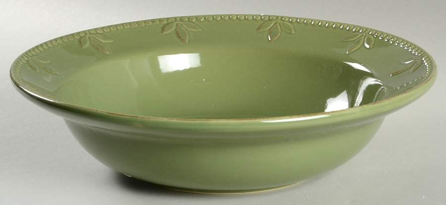 Sorrento Oregano (Green) 12" Round Serving Bowl by Signature-1