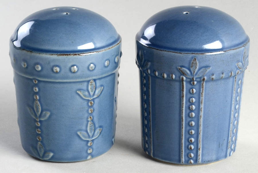 Sorrento Mediterranean (Blue) Salt & Pepper Set by Signature-1
