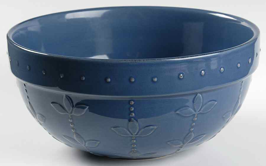 Sorrento Mediterranean (Blue) 9" Mixing Bowl by Signature-1