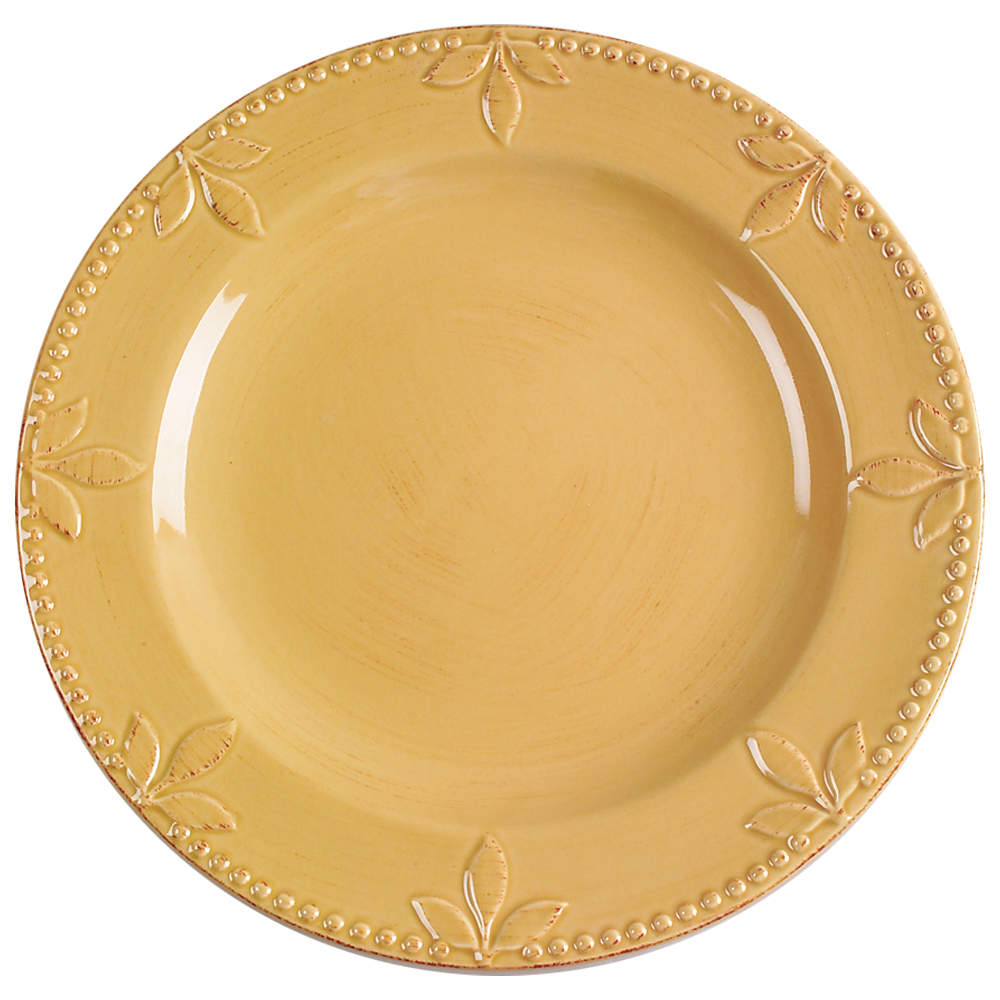 Sorrento Wheat (Gold) Dinner Plate by Signature-1