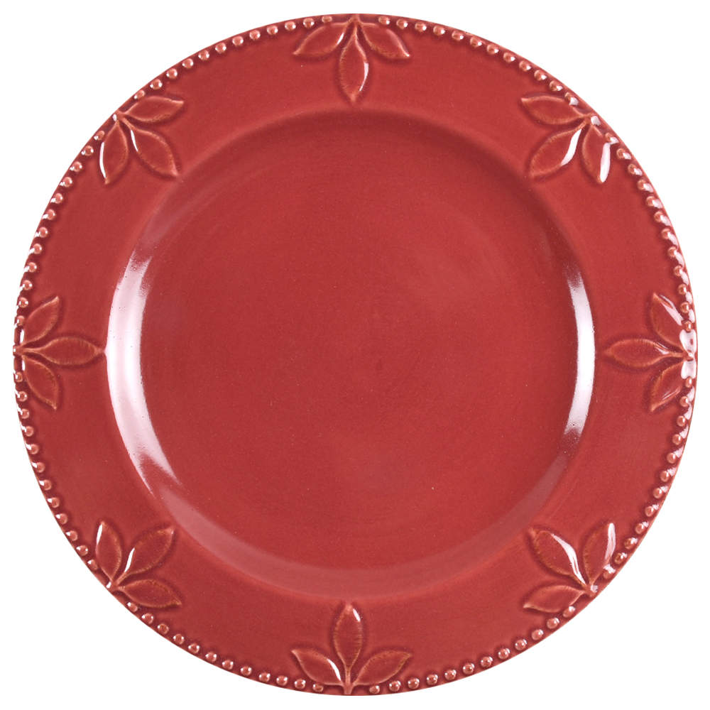 Sorrento Beaujolais (Burgundy) Dinner Plate by Signature-1