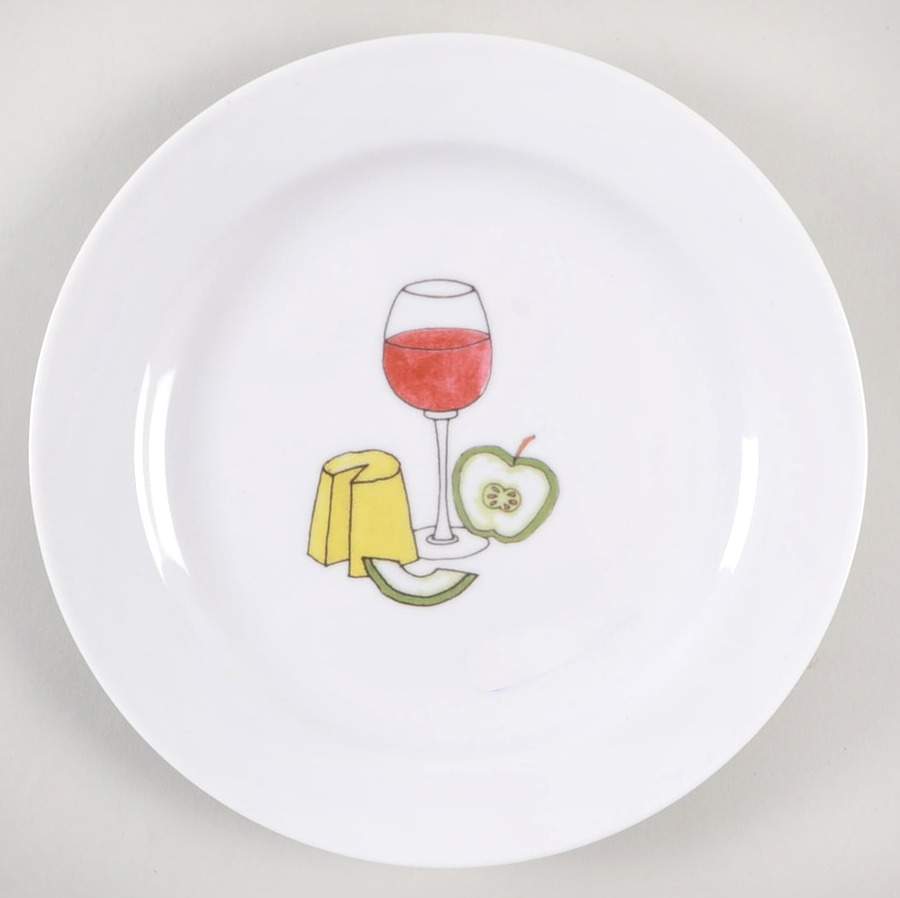 Wine & Cheese Canape Plate by Signature-1