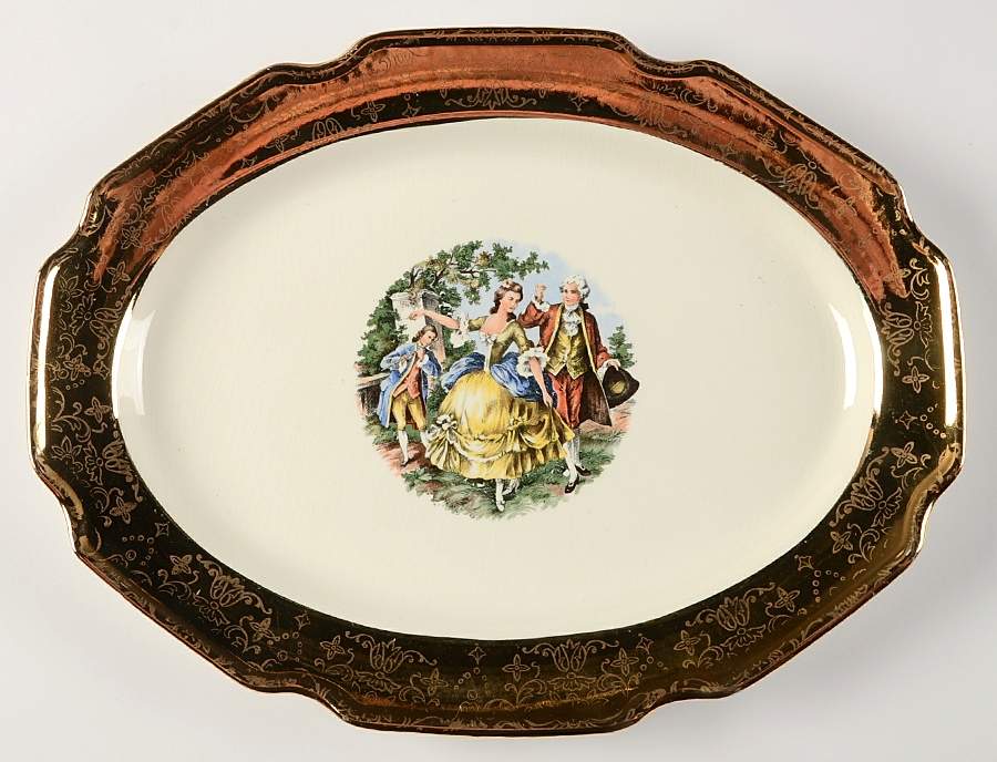 SAB63 13" Oval Serving Platter by Sabin-1