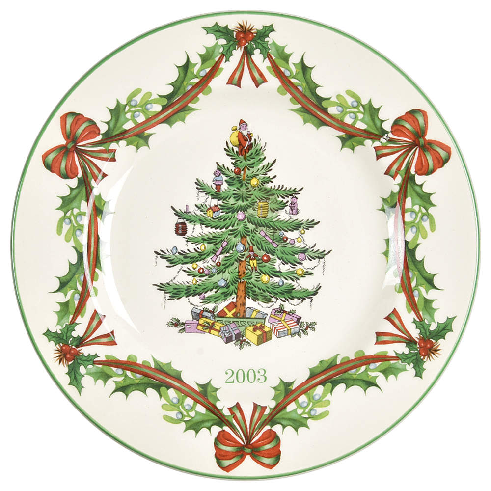 Christmas Tree 2003 Collector Plate by Spode-1