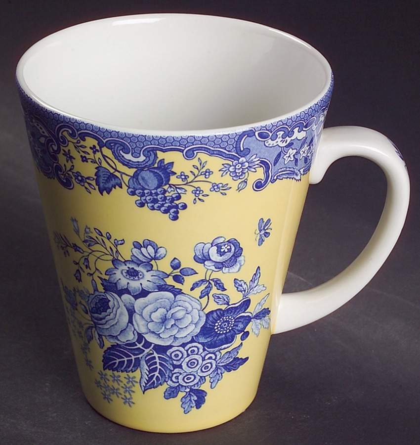 Blue Room Garden Collection (Yellow Background) Mug by Spode-1
