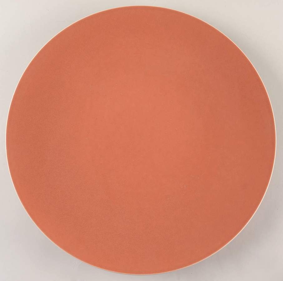 Colorstone Terra Cotta (Textured) 13" Chop Plate (Round Platter) by Sasaki-1